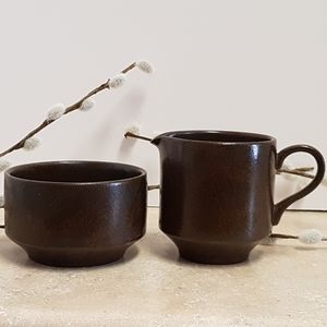 Broadhurst England Cream & Sugar Set